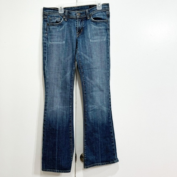Citizens of Humanity Ingrid Low Waist Flare Jeans Size 27 - Picture 4 of 5